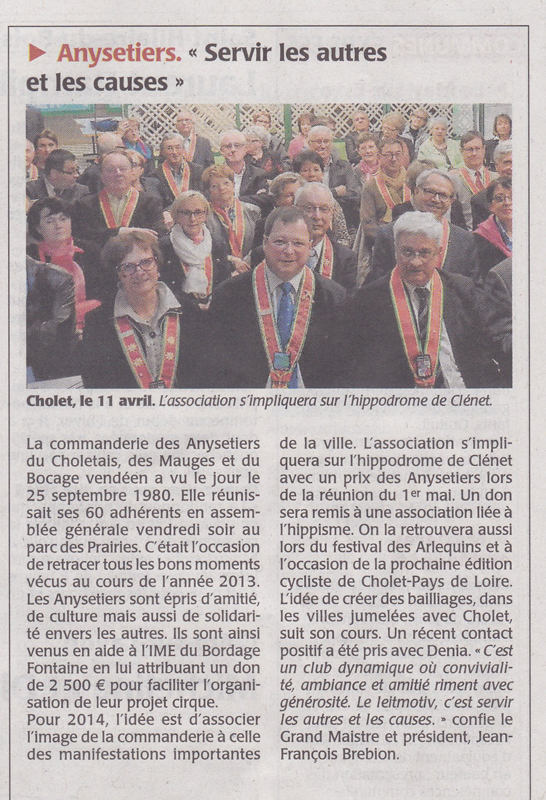 310907 CourrierdelOuest 23Avril2014