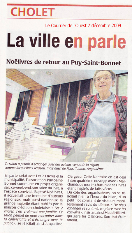 360124 CourrierdelOuest 7Dec2009