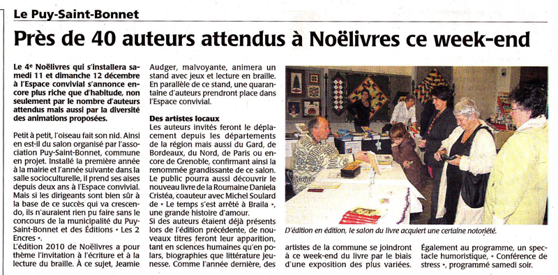 350022 CourrierdelOuest 9Dec2010