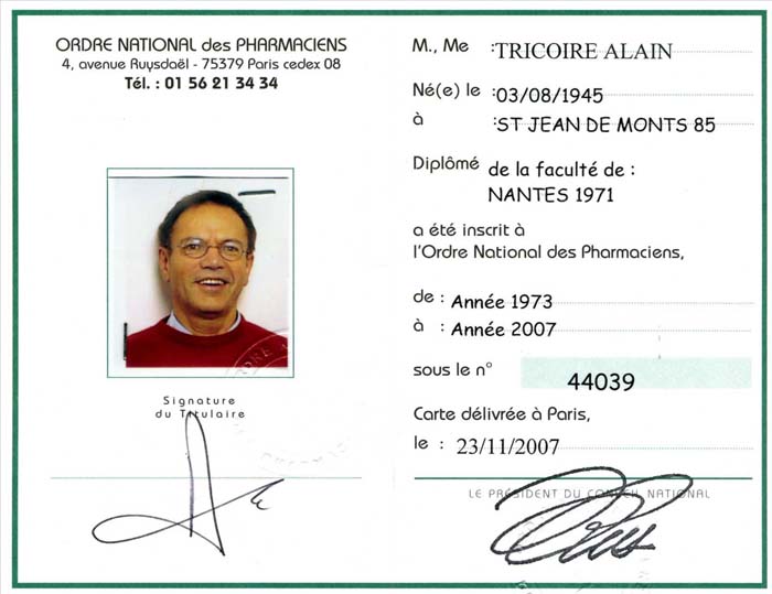 Ordre Pharm